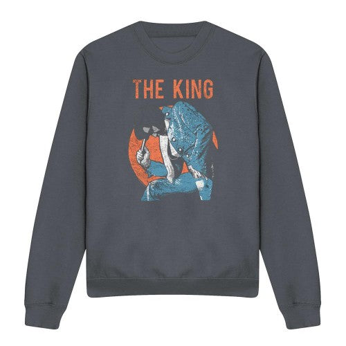 Front - Elvis Presley Unisex Adult Mic In Hand Sweatshirt
