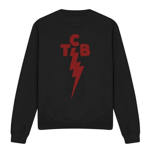 Front - Elvis Presley Unisex Adult Tcb Symbol Sweatshirt