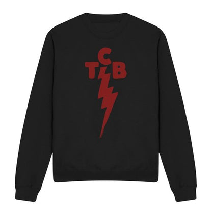 Front - Elvis Presley Unisex Adult Tcb Symbol Sweatshirt