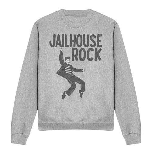 Front - Elvis Presley Unisex Adult Jailhouse Rock Sweatshirt