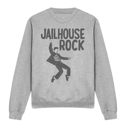 Front - Elvis Presley Unisex Adult Jailhouse Rock Sweatshirt