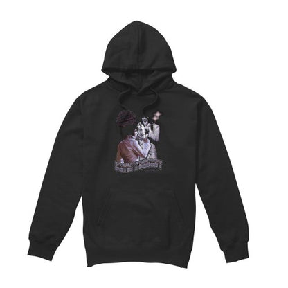 Front - Elvis Presley Unisex Adult Violet Vegas Hoodie