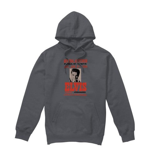 Front - Elvis Presley Unisex Adult Buffalo 1956 Hoodie