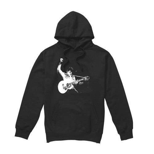 Front - Elvis Presley Unisex Adult Guitarman Hoodie