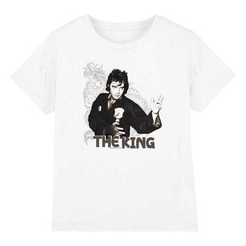 Front - Elvis Presley Childrens/Kids Fighting King T-Shirt