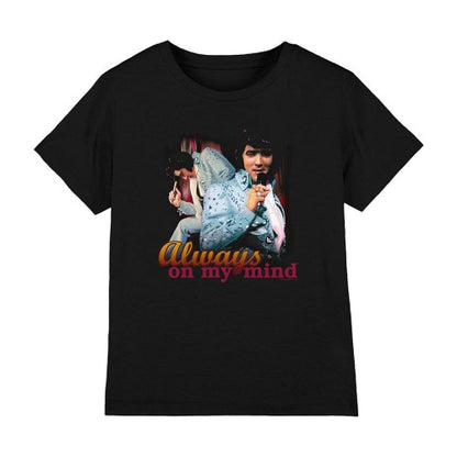 Front - Elvis Presley Childrens/Kids Always On My Mind T-Shirt