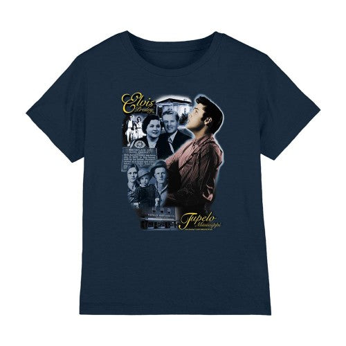 Front - Elvis Presley Childrens/Kids Tupelo T-Shirt