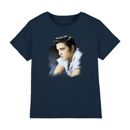 Front - Elvis Presley Childrens/Kids Profile T-Shirt