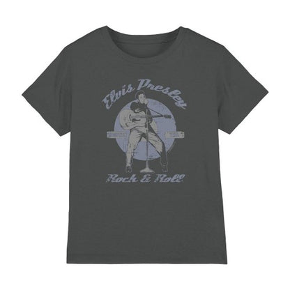 Front - Elvis Presley Childrens/Kids Rock Roll T-Shirt