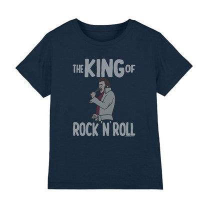 Front - Elvis Presley Childrens/Kids King Of Rock N Roll T-Shirt