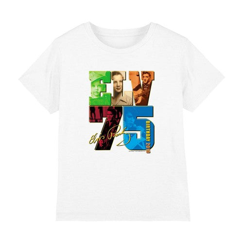 Front - Elvis Presley Childrens/Kids Birthday 2010 T-Shirt