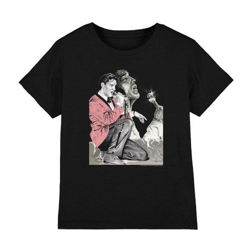 Front - Elvis Presley Childrens/Kids Rock N Roll Smoke T-Shirt