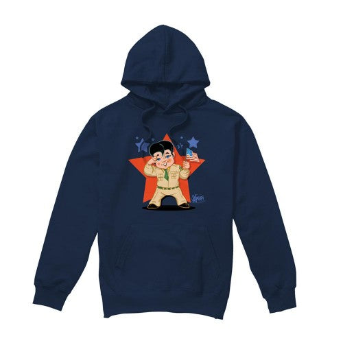 Front - Elvis Presley Unisex Adult Lil G I Hoodie