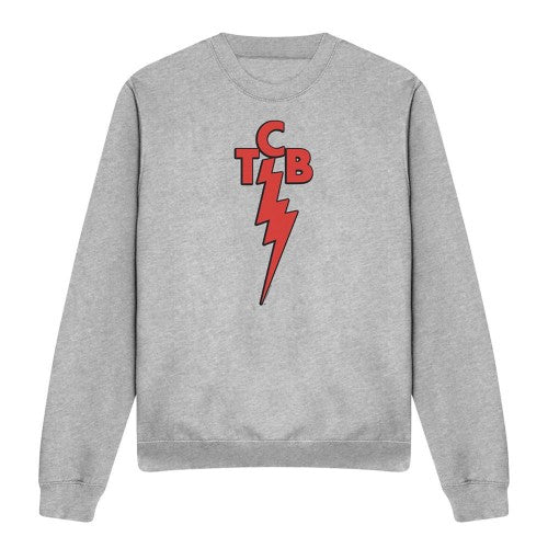 Front - Elvis Presley Unisex Adult TCB Sweatshirt