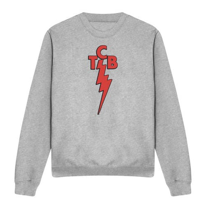 Front - Elvis Presley Unisex Adult TCB Sweatshirt