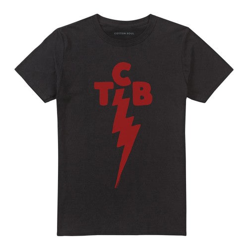 Front - Elvis Presley Unisex Adult TCB Symbol T-Shirt