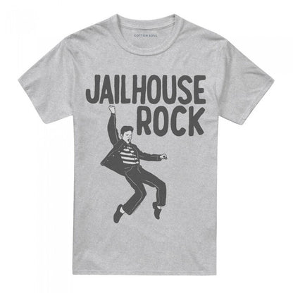 Front - Elvis Presley Unisex Adult Jailhouse Rock T-Shirt
