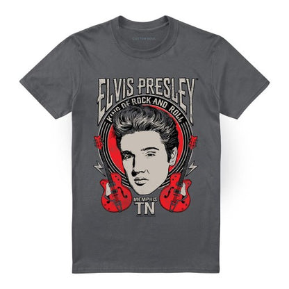 Front - Elvis Presley Unisex Adult Elvis Rock T-Shirt