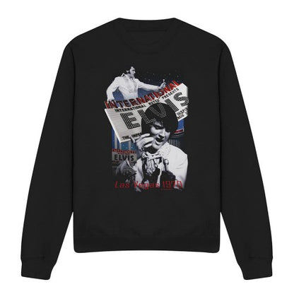 Front - Elvis Presley Unisex Adult International Hotel Sweatshirt