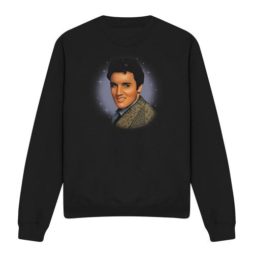 Front - Elvis Presley Unisex Adult Starlite Sweatshirt