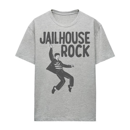 Front - Elvis Presley Womens/Ladies Jailhouse Rock T-Shirt