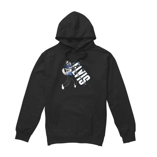 Front - Elvis Presley Unisex Adult On His Toes Hoodie