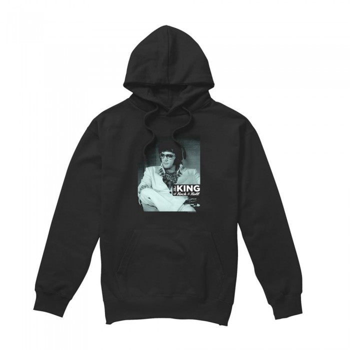 Front - Elvis Presley Unisex Adult Good To Be Hoodie