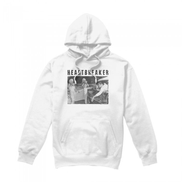 Front - Elvis Presley Unisex Adult Heartbreaker Hoodie