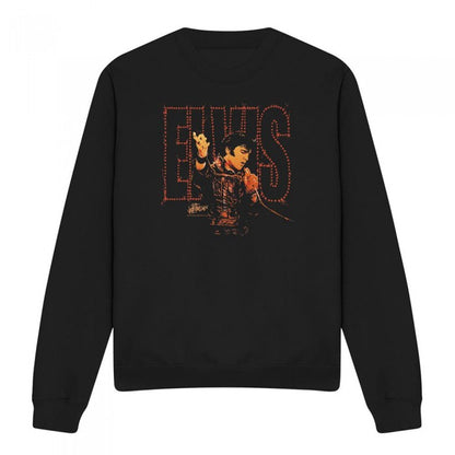 Front - Elvis Presley Unisex Adult Take My Hand Sweatshirt