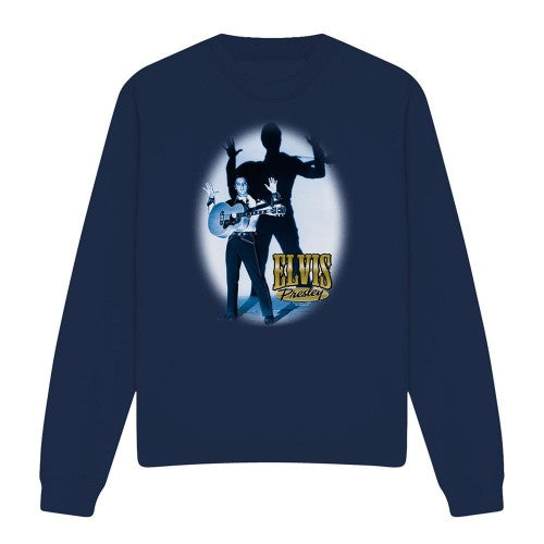 Front - Elvis Presley Unisex Adult Hands Up Sweatshirt