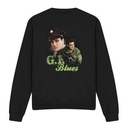 Front - Elvis Presley Unisex Adult G.I. Blues Sweatshirt