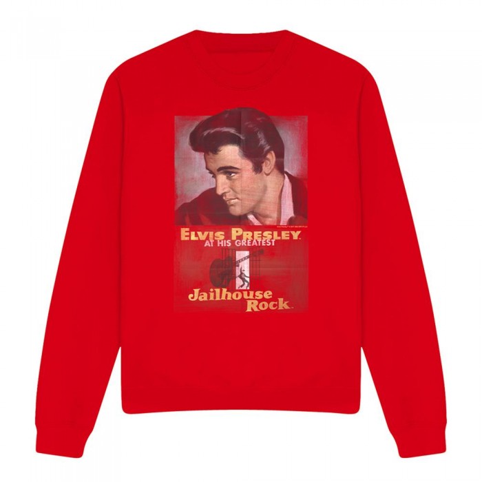 Front - Elvis Presley Unisex Adult Jailhouse Rock Sweatshirt