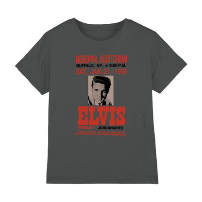 Front - Elvis Presley Childrens/Kids Buffalo 1956 T-Shirt