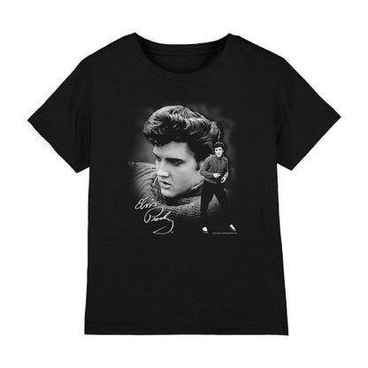 Front - Elvis Presley Childrens/Kids Sweater T-Shirt