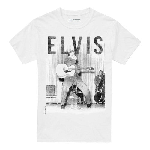 Front - Elvis Presley Unisex Adult With The Band T-Shirt