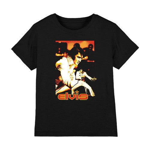 Front - Elvis Presley Childrens/Kids Showman T-Shirt