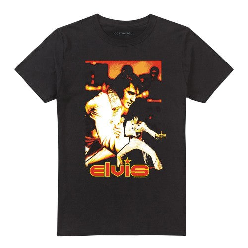 Front - Elvis Presley Unisex Adult Showman T-Shirt