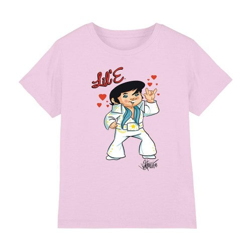 Front - Elvis Presley Childrens/Kids Lil E T-Shirt