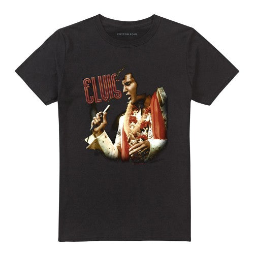 Front - Elvis Presley Unisex Adult Soulful T-Shirt