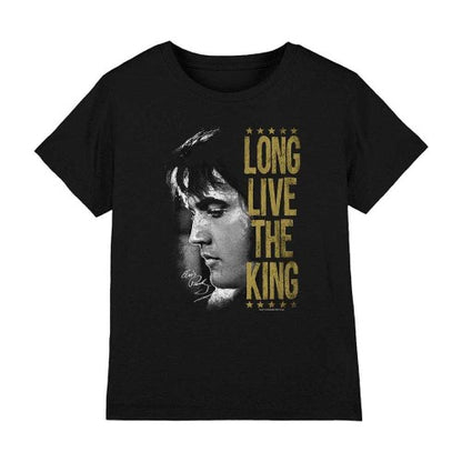 Front - Elvis Presley Childrens/Kids Long Live The King T-Shirt