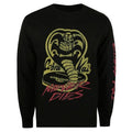 Front - Cobra Kai Mens Never Dies Long-Sleeved T-Shirt