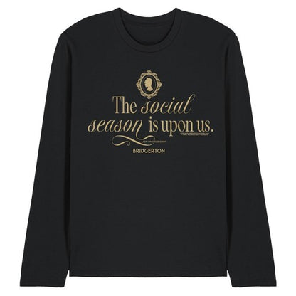 Front - Bridgerton Unisex Adult The Social Season Is Upon Us T-Shirt