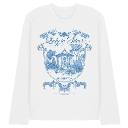 Front - Bridgerton Unisex Adult Fairy Tale Gazebo Dancing Long-Sleeved T-Shirt