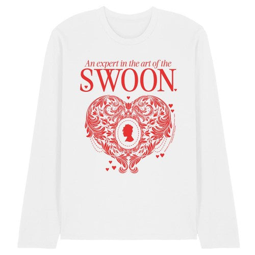 Front - Bridgerton Unisex Adult The Art Of Swoon Long-Sleeved T-Shirt