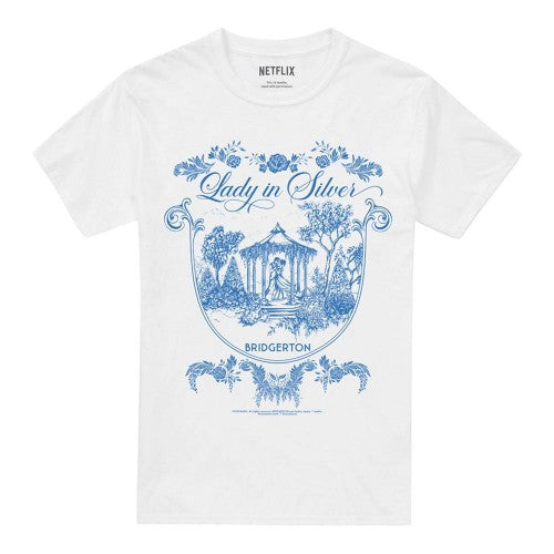 Front - Bridgerton Unisex Adult Fairy Tale Gazebo Dancing T-Shirt