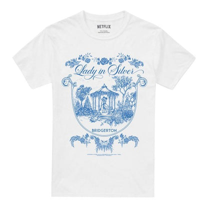 Front - Bridgerton Unisex Adult Fairy Tale Gazebo Dancing T-Shirt