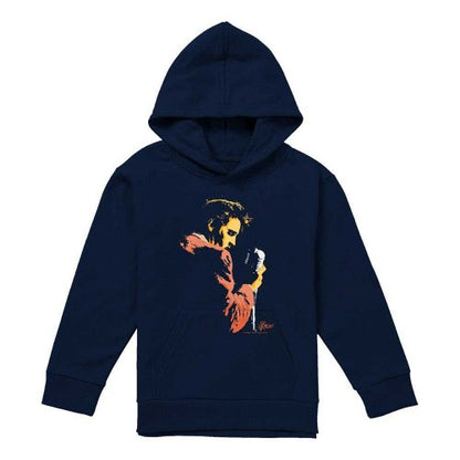 Front - Elvis Presley Childrens/Kids Early Pull Over Hoodie