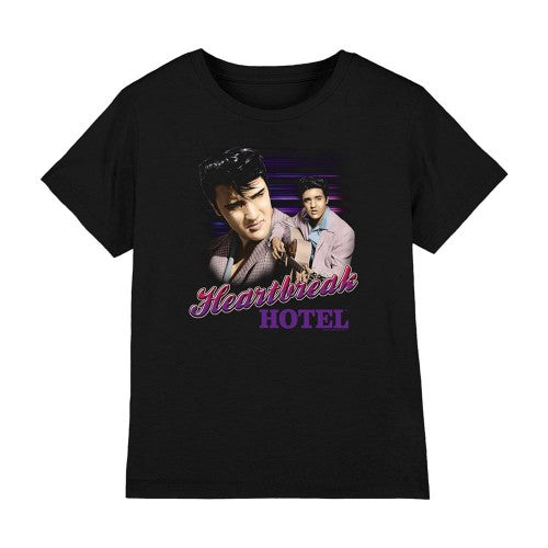 Front - Elvis Presley Childrens/Kids Heartbreak Hotel T-Shirt