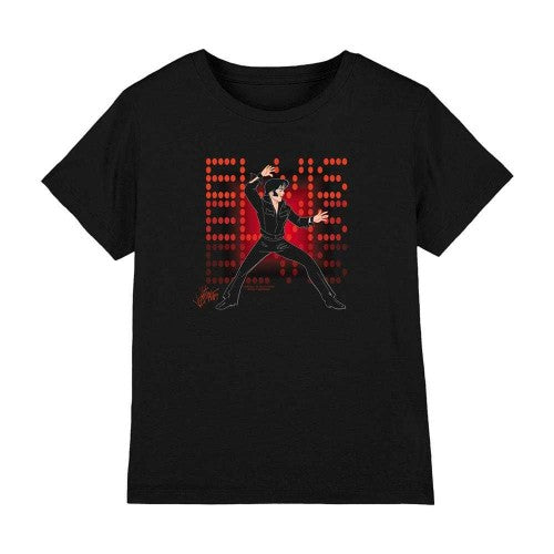 Front - Elvis Childrens/Kids 69 Anime T-Shirt