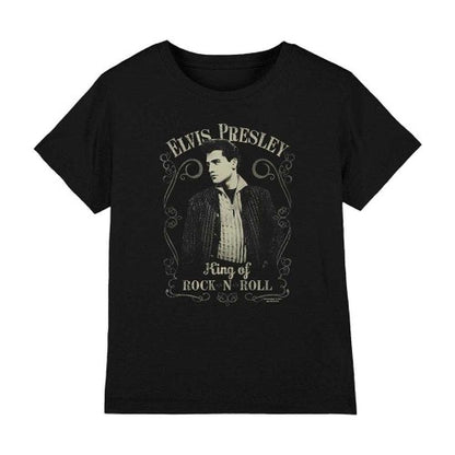 Front - Elvis Presley Childrens/Kids Rock Legend T-Shirt